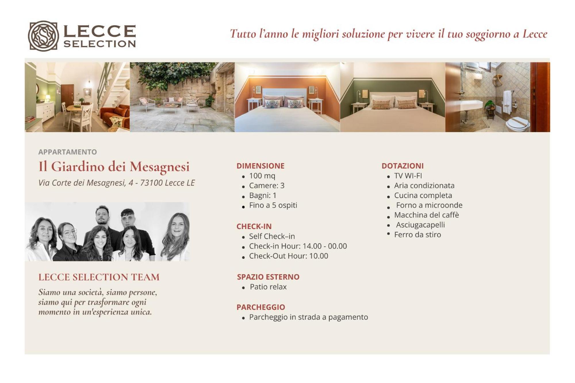 Il Giardino Dei Mesagnesi - Lecce Selection公寓 外观 照片